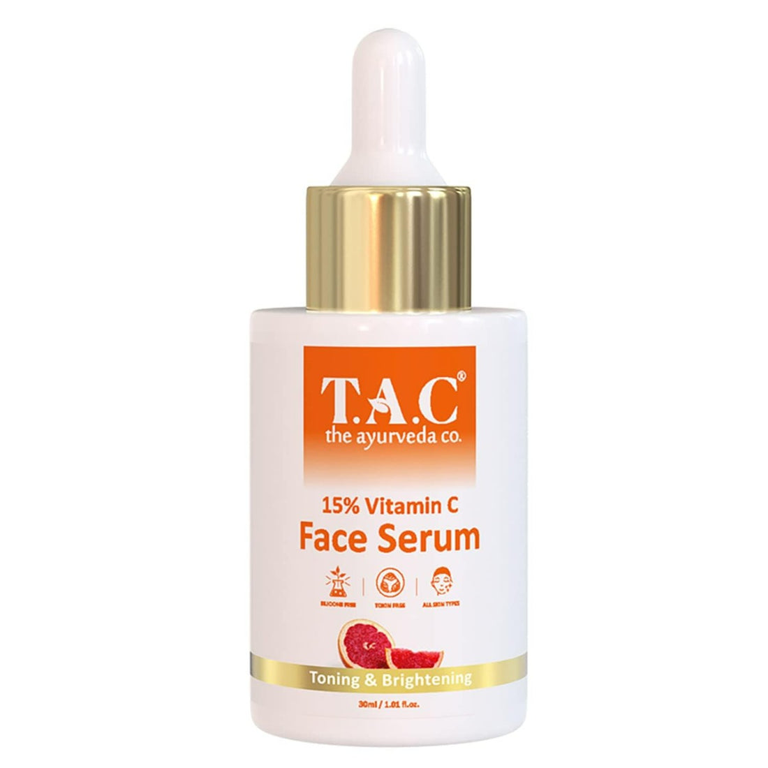 TAC - The Ayurveda Co. 15% Vitamin C Face Serum (30ml)