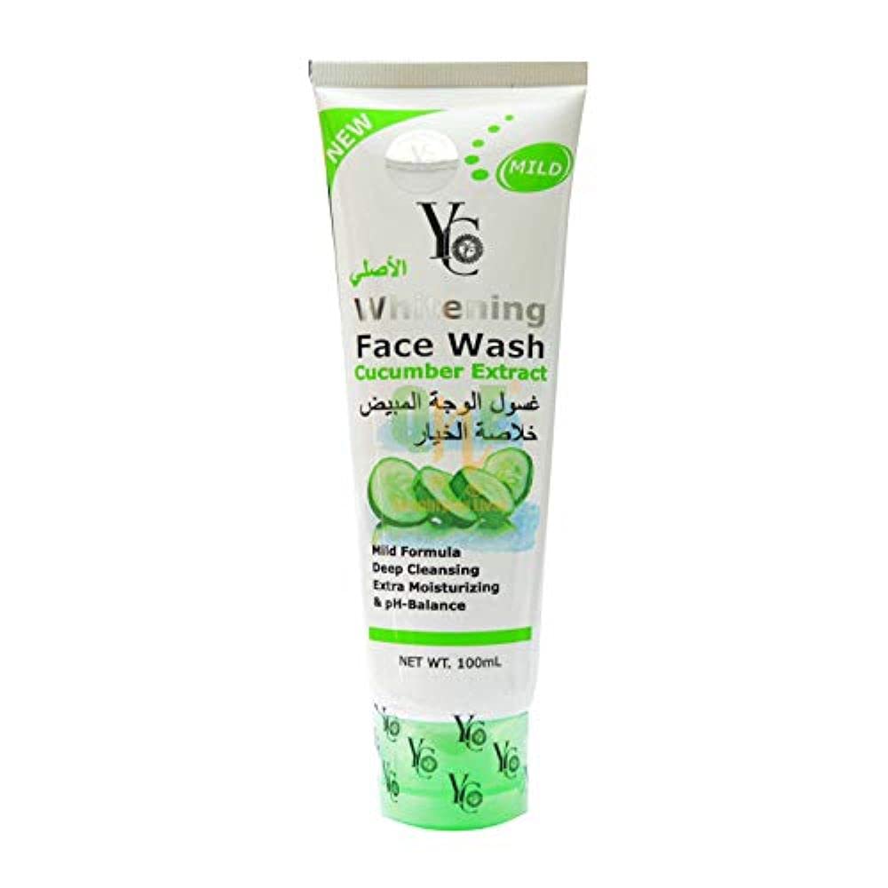 YC Whitening Face Wash with Cucumber Extracts (100ml)