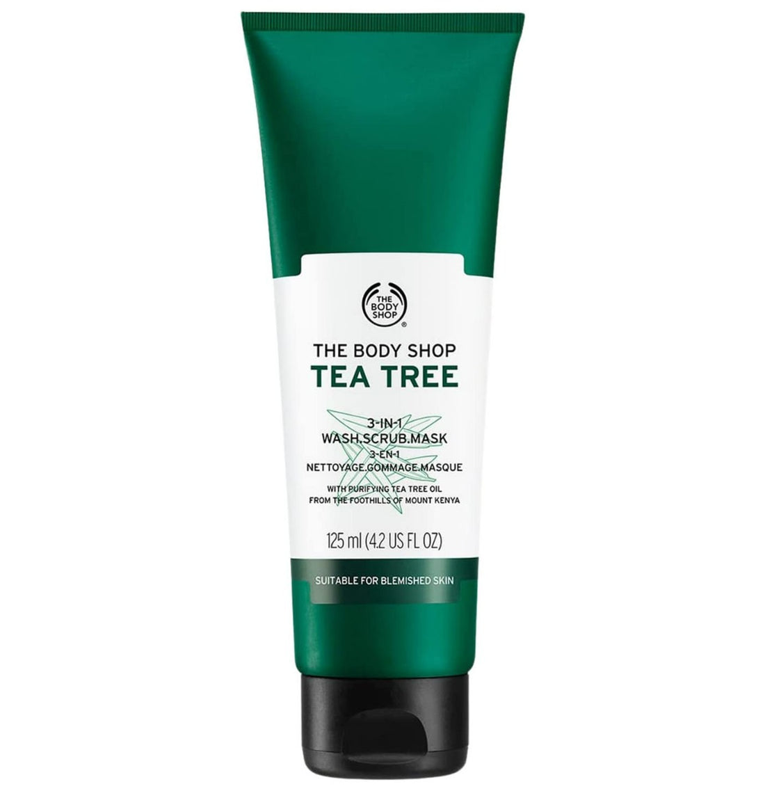 The Body Shop Tea Tree 3-in-1 Wash Scrub Mask (125ml)