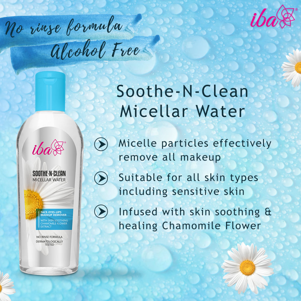 Iba Soothe-N-Clean Micellar Water (120ml)