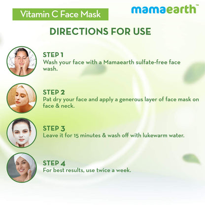 Mamaearth Vitamin C Face Mask (100gm)