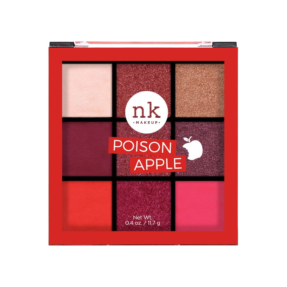 Nicka K Nine Color Eyeshadow Palette (11.7g) - Poison Apple