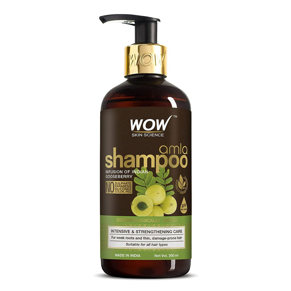 Wow Skin Science Amla Shampoo (300ml)