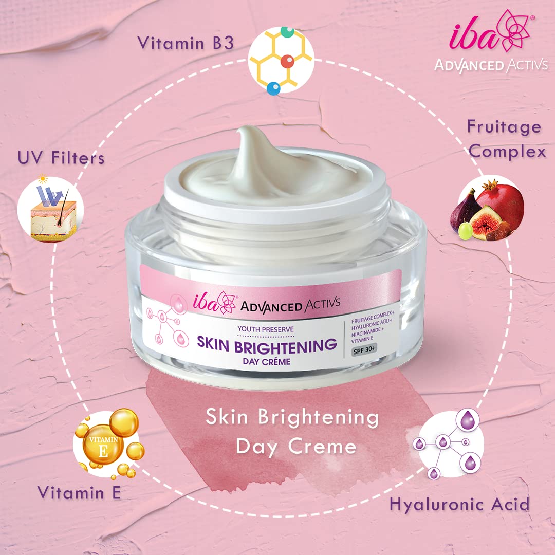 Iba Advanced Activs Youth Preserve Skin Brightening Day Cream (50gm)