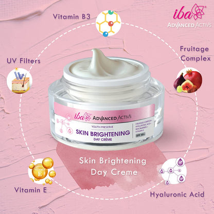 Iba Advanced Activs Youth Preserve Skin Brightening Day Cream (50gm)