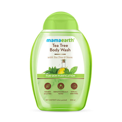 Mamaearth Tea Tree Body Wash (300ml)