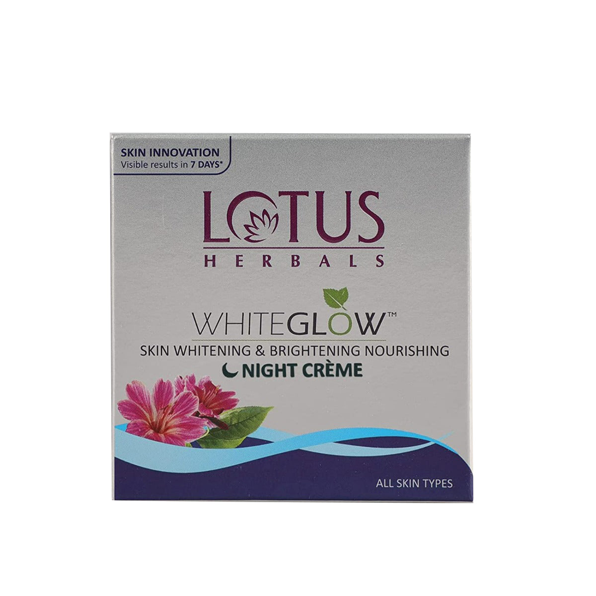 Lotus Herbals Whiteglow Skin Whitening and Brightening Night Cream (60gm)