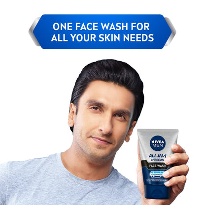 Nivea Men All in 1 Charcoal Face Wash (50ml)