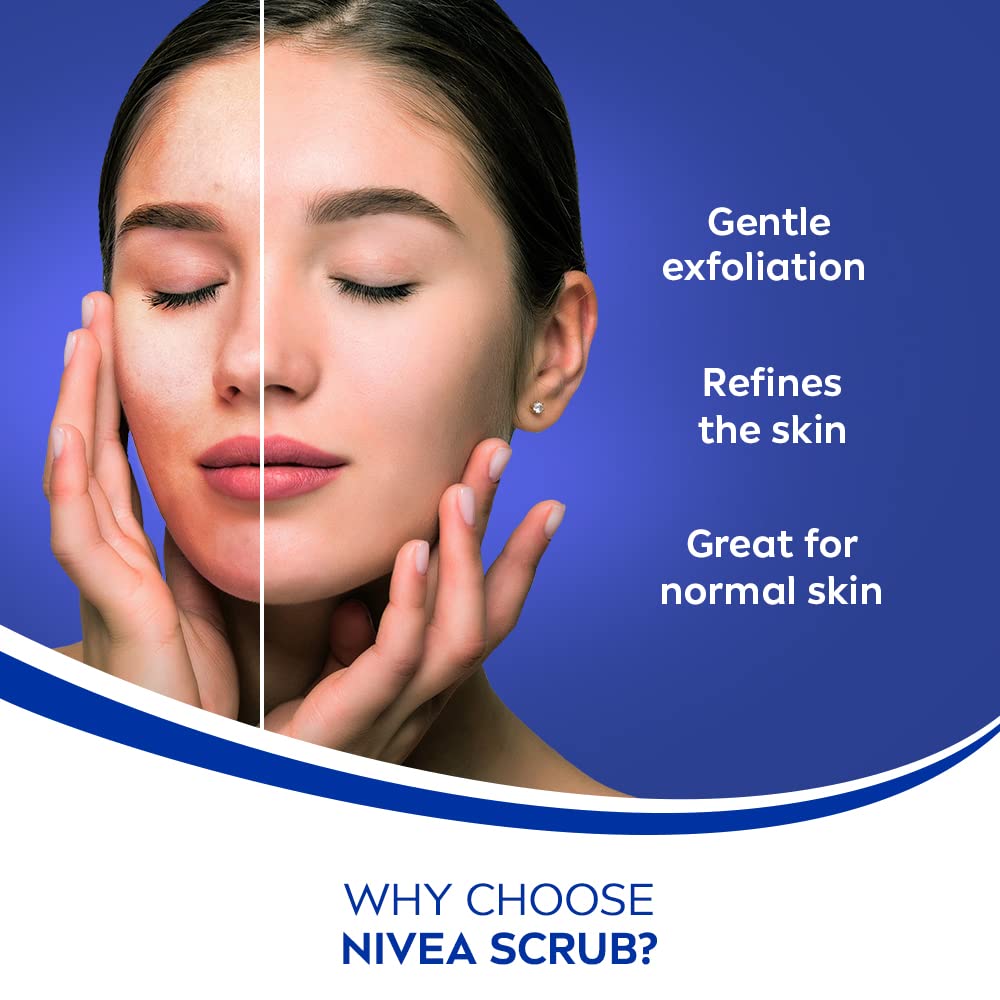 Nivea Skin Refining Face Scrub With Vitamin E (150ml)