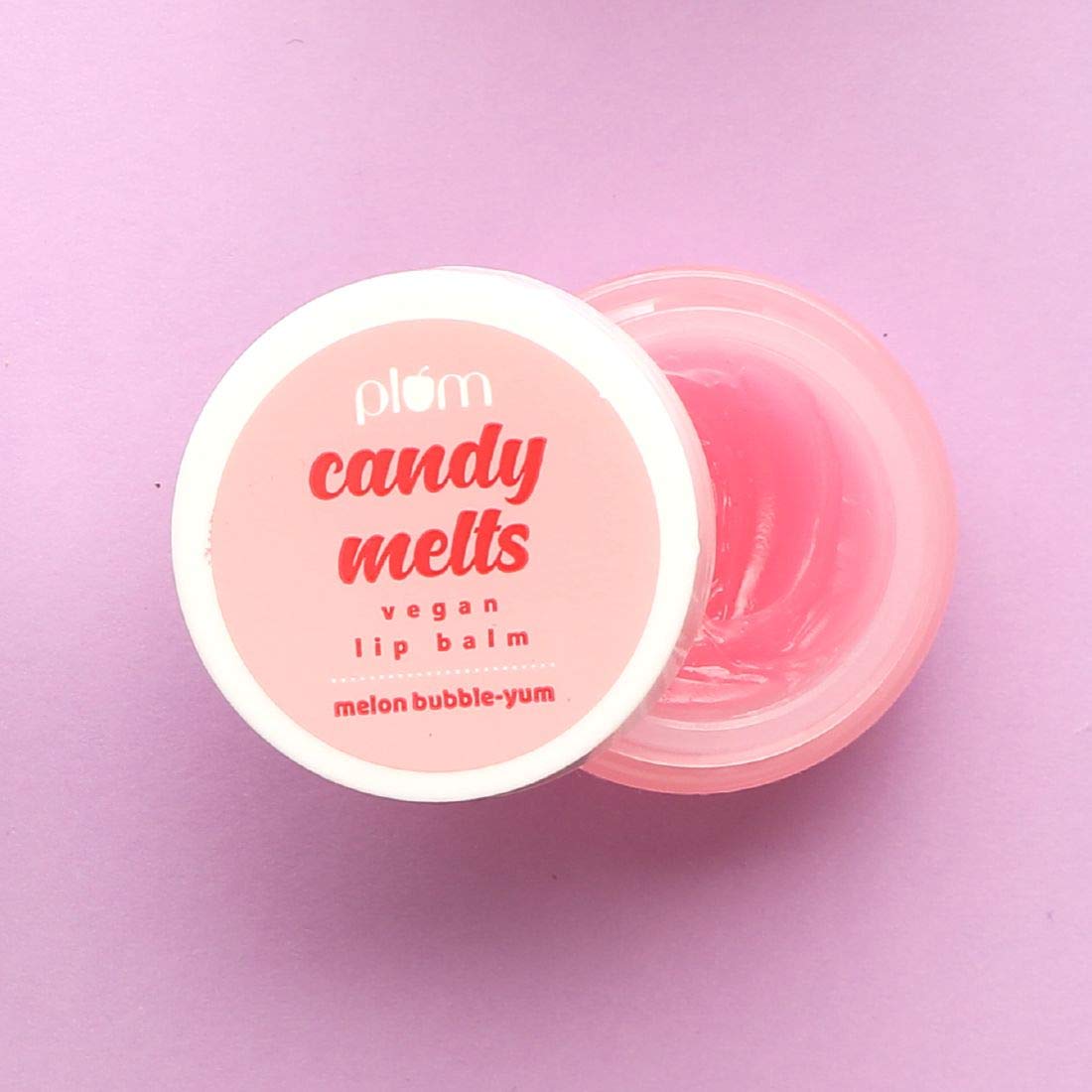 Plum Candy Melts Vegan Lip Balm (12gm) - MelonBubble Yum