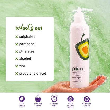 Plum Avocado Soft Cleanse Shampoo (300ml)