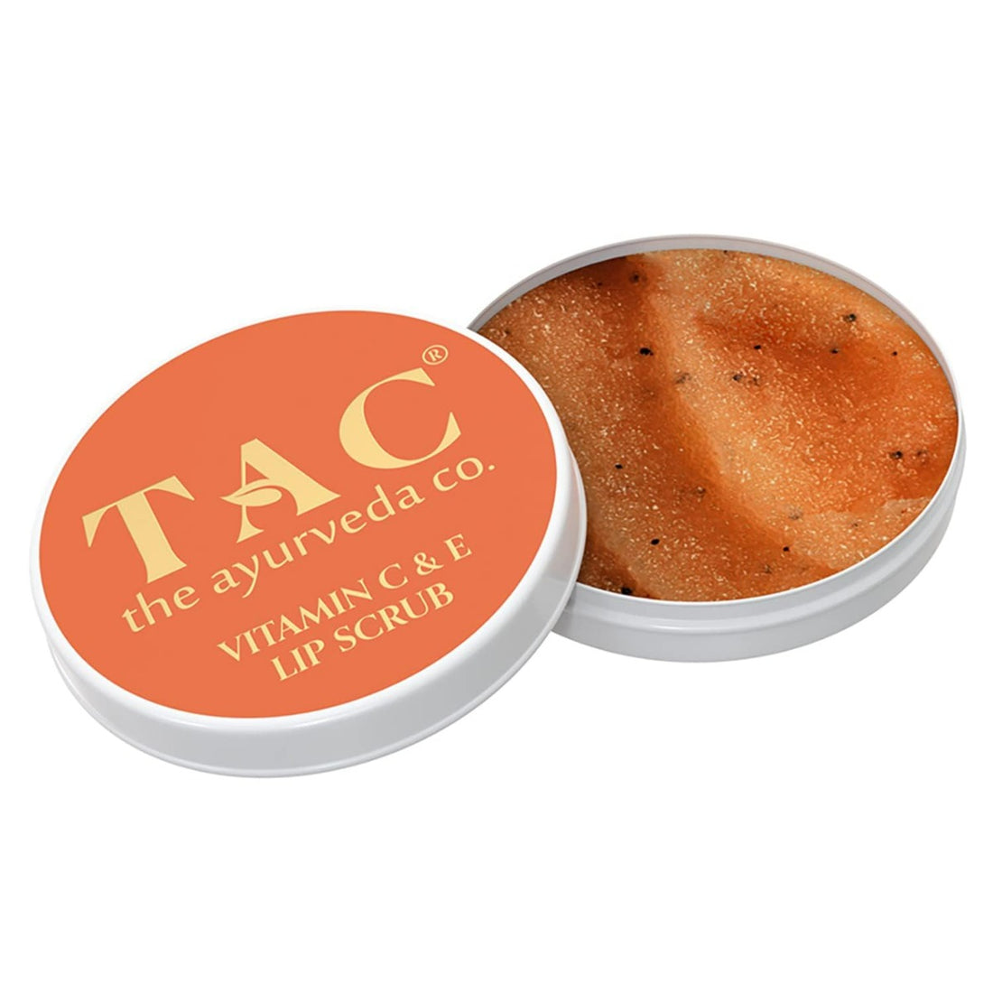 TAC - The Ayurveda Co. Vitamin C and E Lip Scrub for Dark Lips to Lighten (20gm)