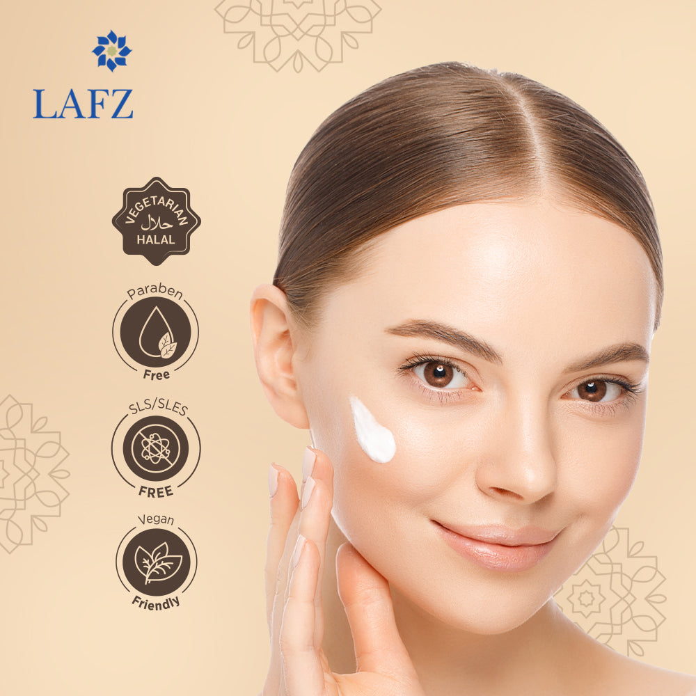 Lafz Caffeine Brightening Face Wash (75ml) - Tube