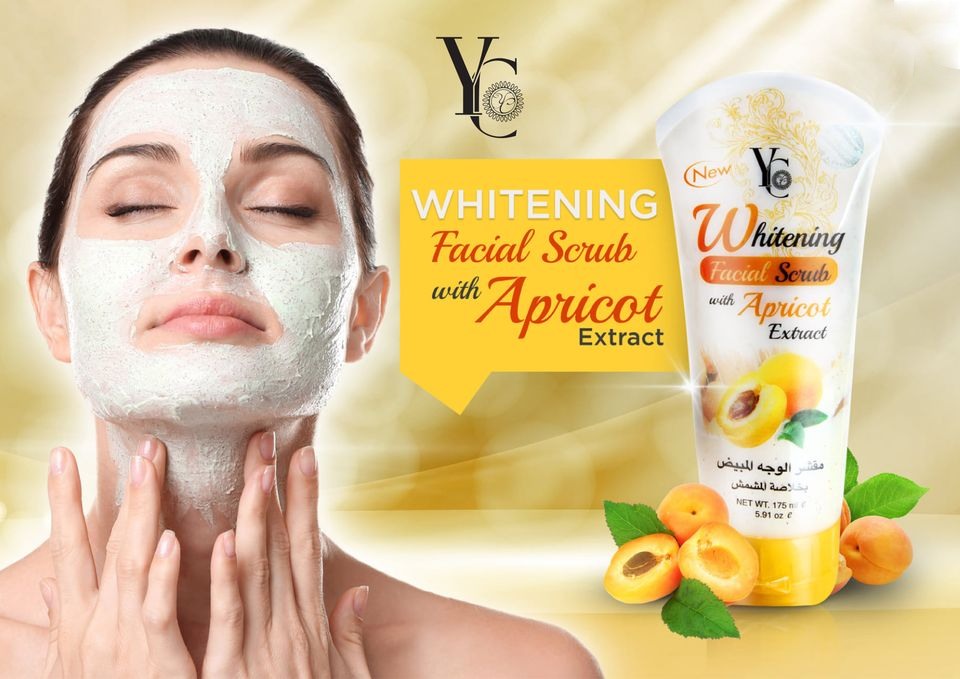 YC Whitening Facial Scrub With Apricot Extract (175ml)
