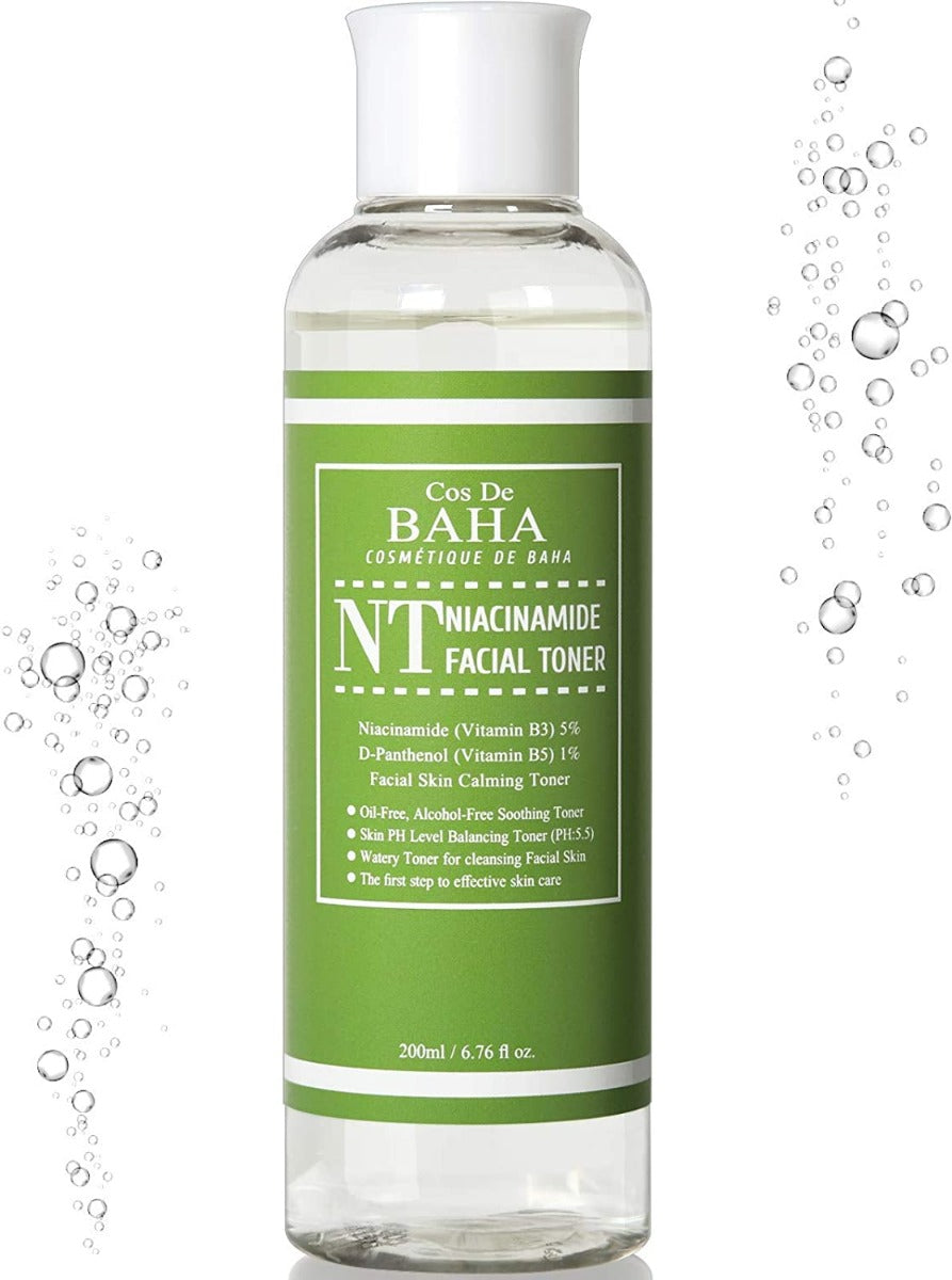Cos De BAHA Niacinamide Hydrating Pore Minimizing Facial Toner NT (200ml)