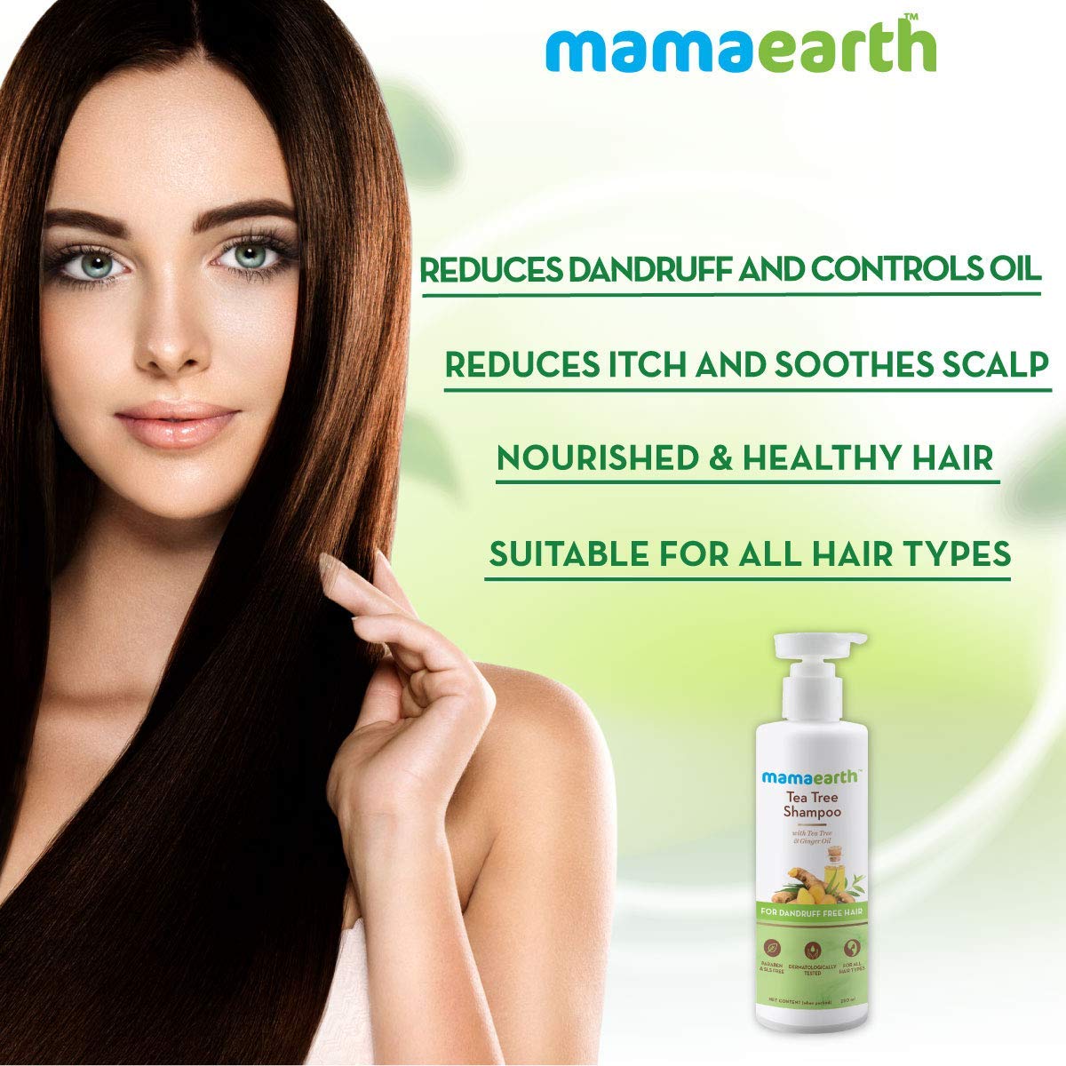 Mamaearth Tea Tree shampoo (250ml)