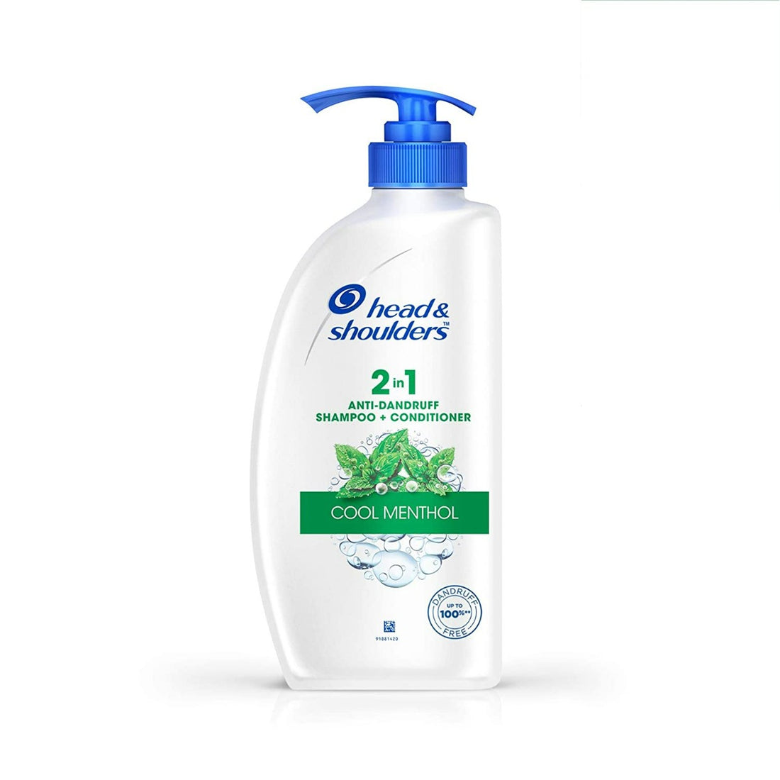 Head &amp; Shoulders 2-in-1 Cool Menthol Anti Dandruff Shampoo + Conditioner for Women and Men (650ml)
