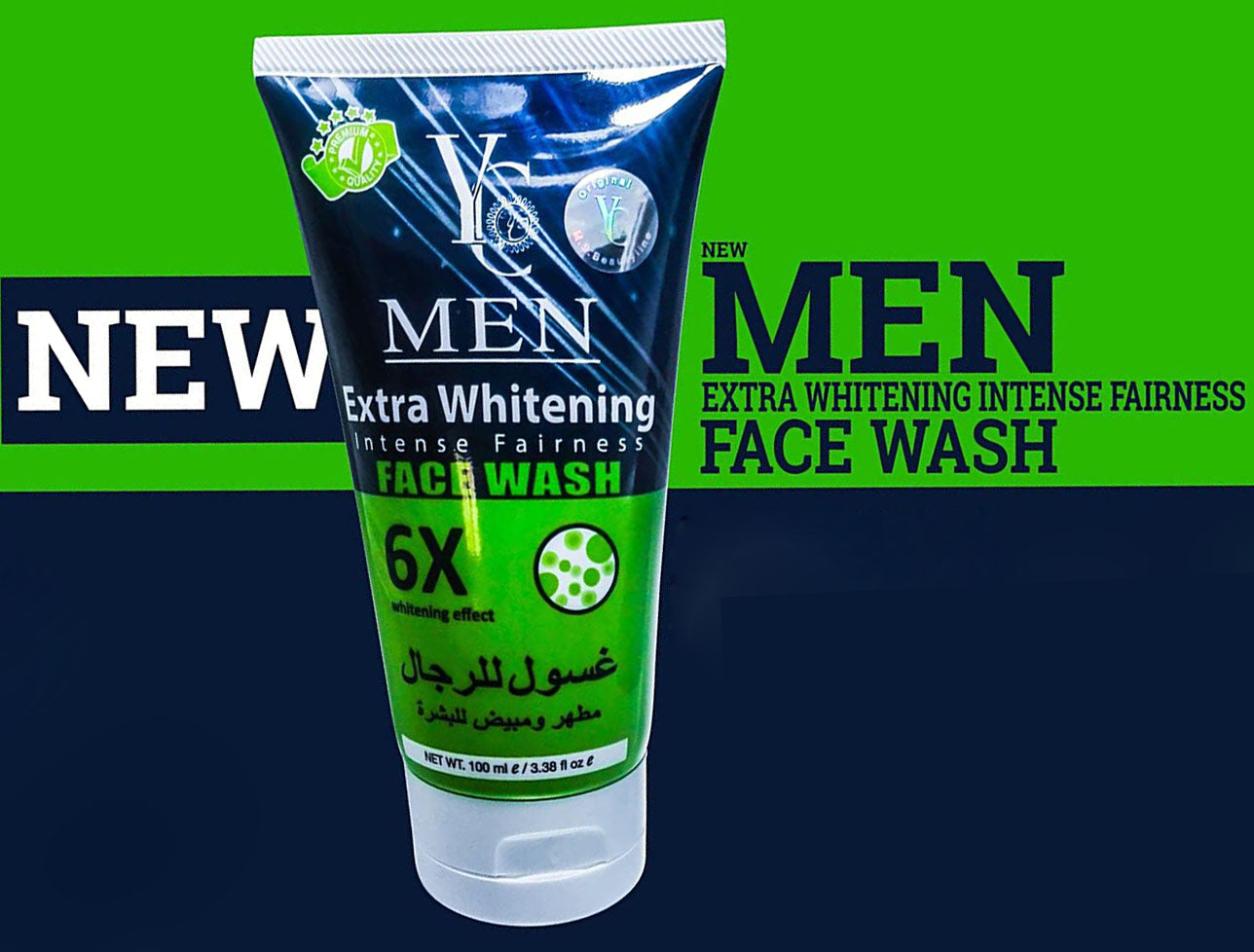 YC Extra Whitening Face Wash For Men (100ml)