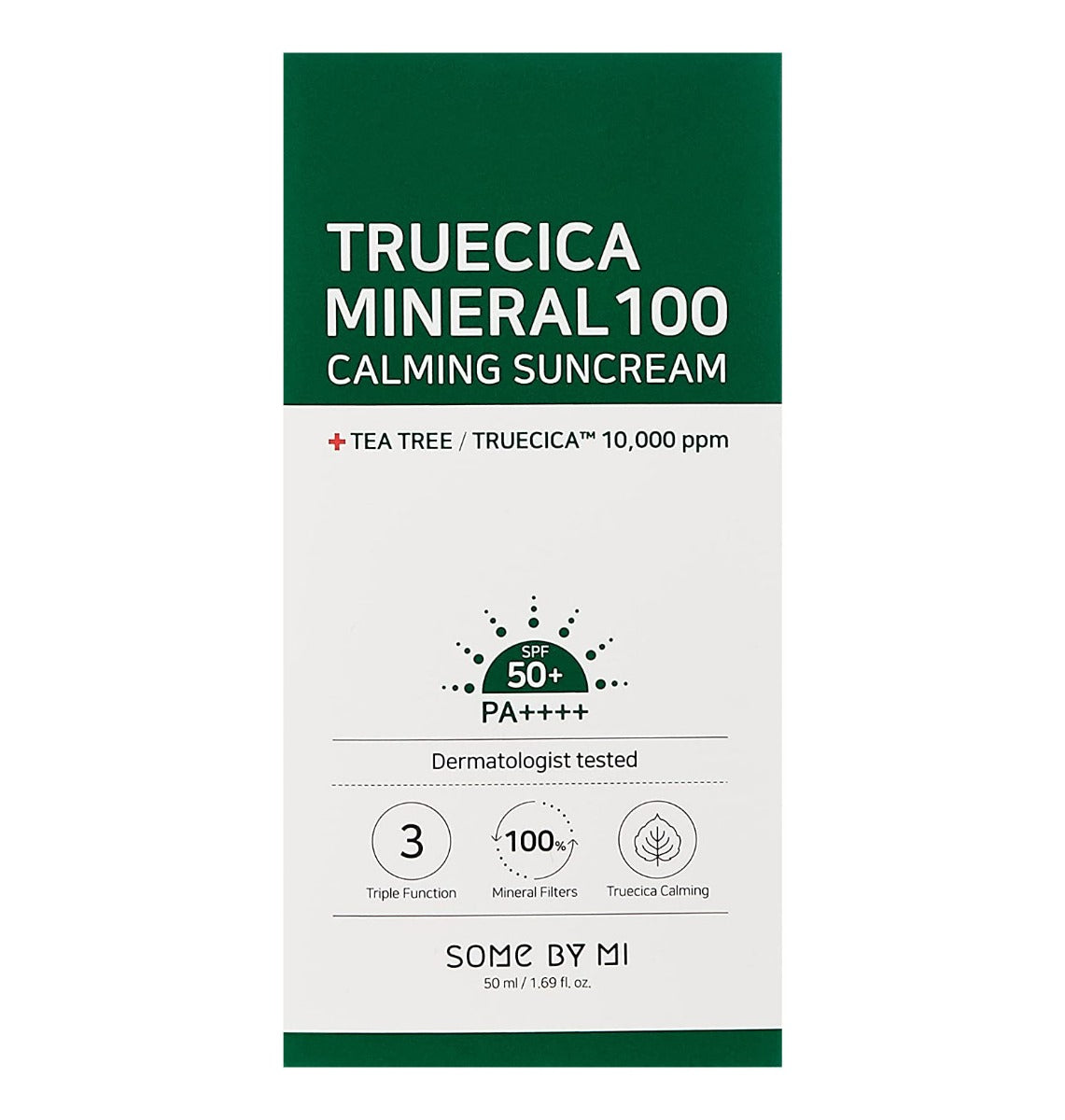 SOME BY MI Truecica Mineral 100 Calming Suncream SPF50 PA (50ml)