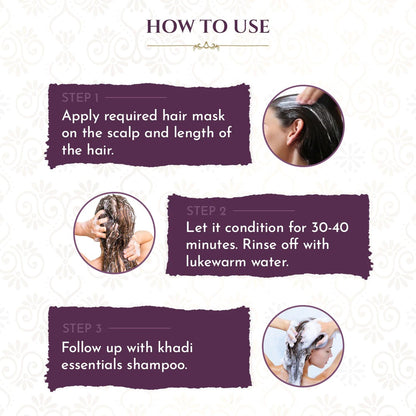Khadi Essentials Red Onion Hair Mask for Hair Fall Control (200gm)