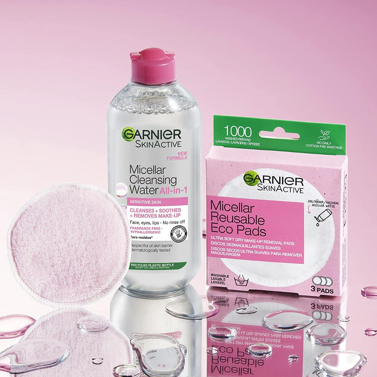 Garnier Skin Active Micellar Cleansing Water For Sensitive Skin (100ml)