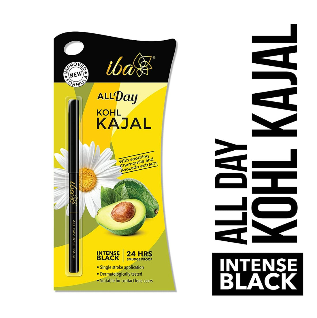 Iba All Day Kohl Kajal (0.35gm) - Intense Black
