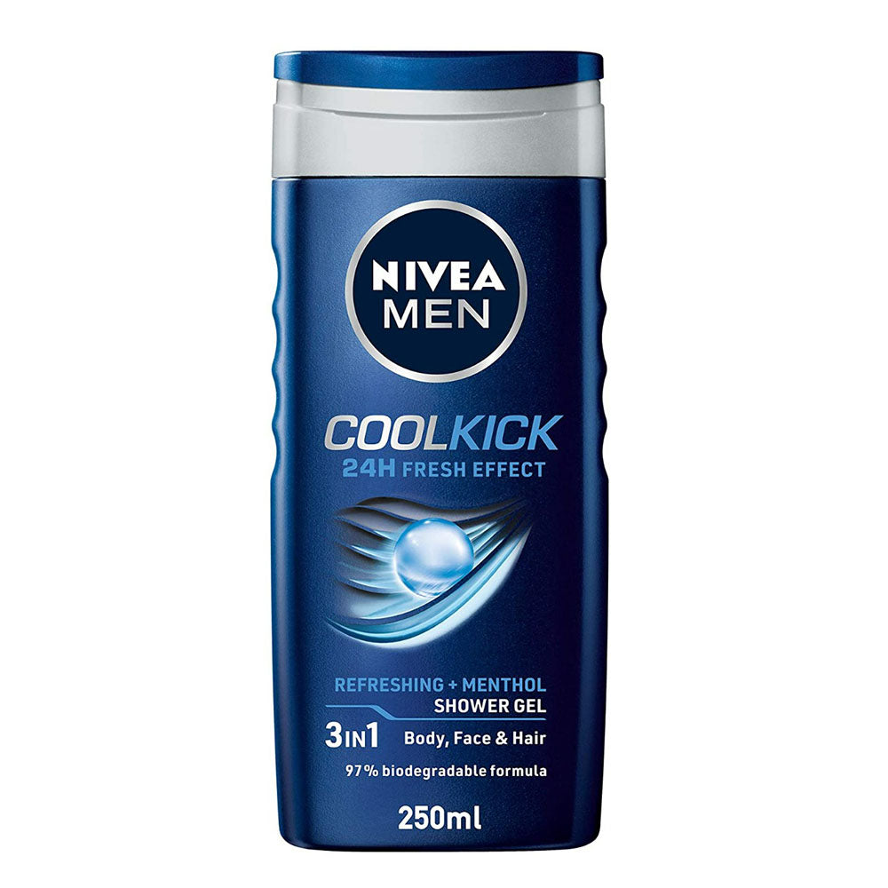 Nivea Men Shower Gel Cool Kick (250ml)