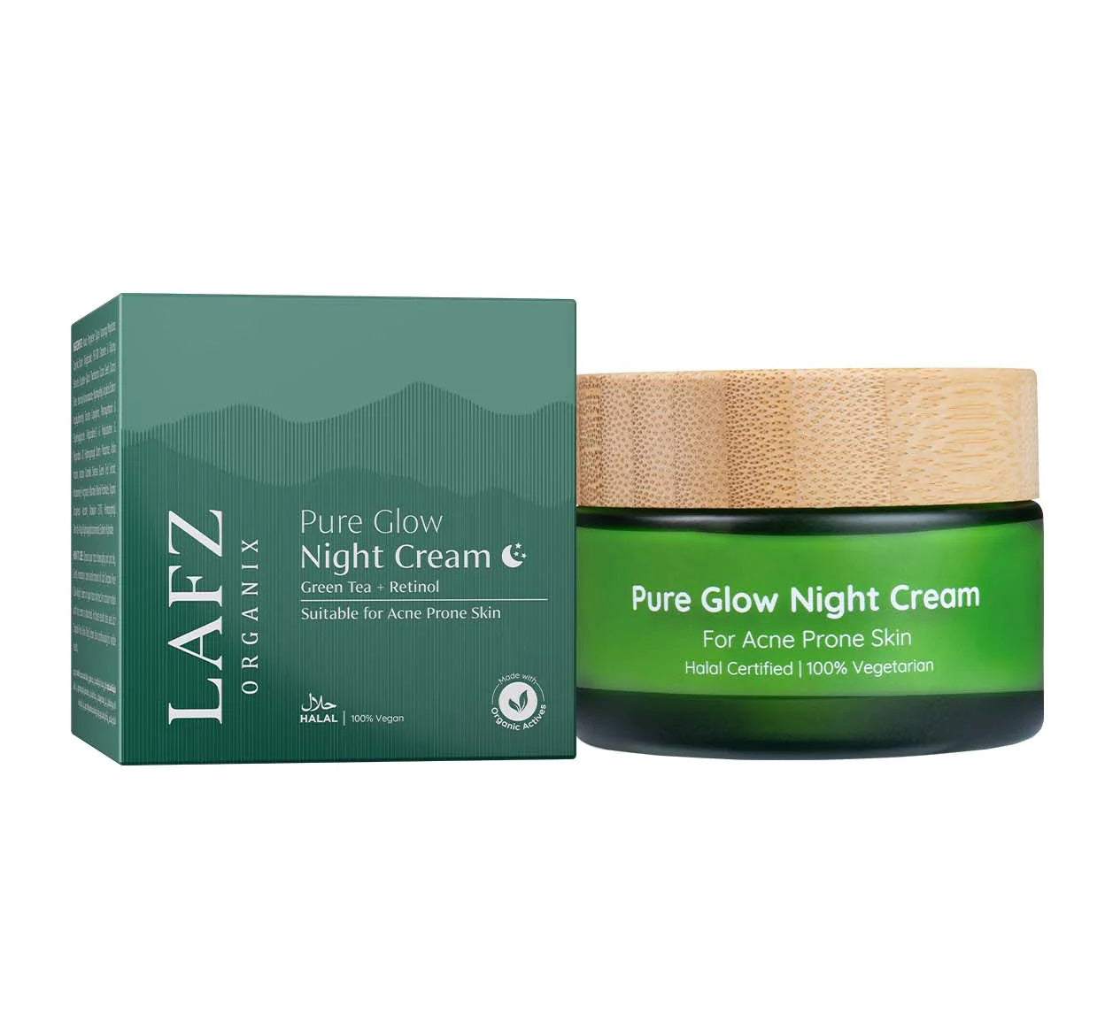 LAFZ Organix Pure Glow Night Cream (50gm)