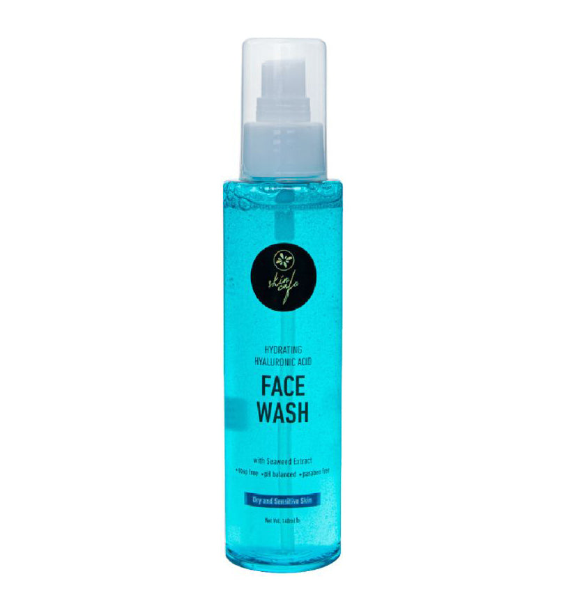 Skin Cafe Hydrating Hyaluronic Acid Face Wash with Seaweed Extract (140ml)