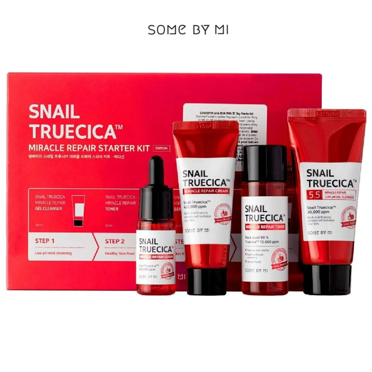 SOME BY MI Snail Truecica Miracle Repair Starter Kit