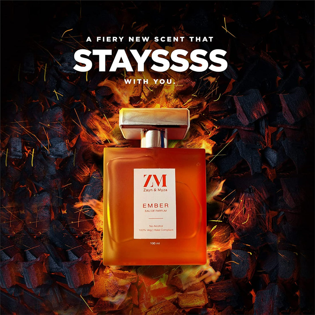 Zayn &amp; Myza Ember Perfume For Men (100ml)