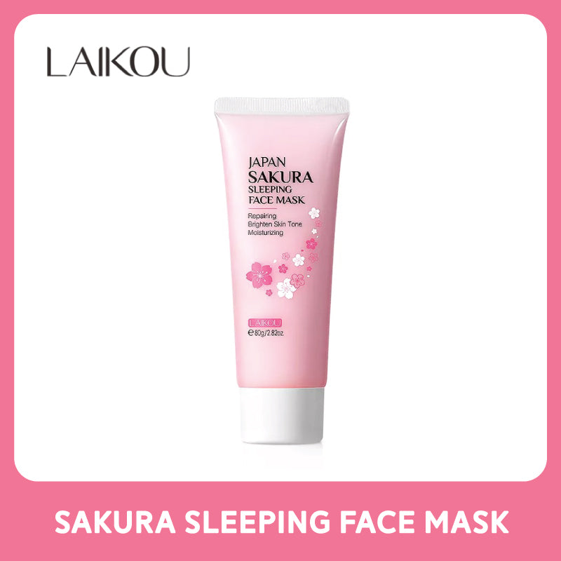 Laikou Sakura Sleeping Face Mask (80g)
