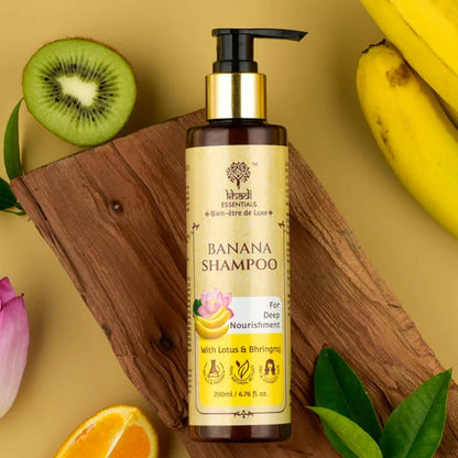 Khadi Essentials Banana Shampoo for Deep Nourishment (200ml)