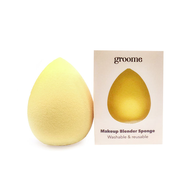 Groome Beauty Blender Sponge - Yellow (1pc)