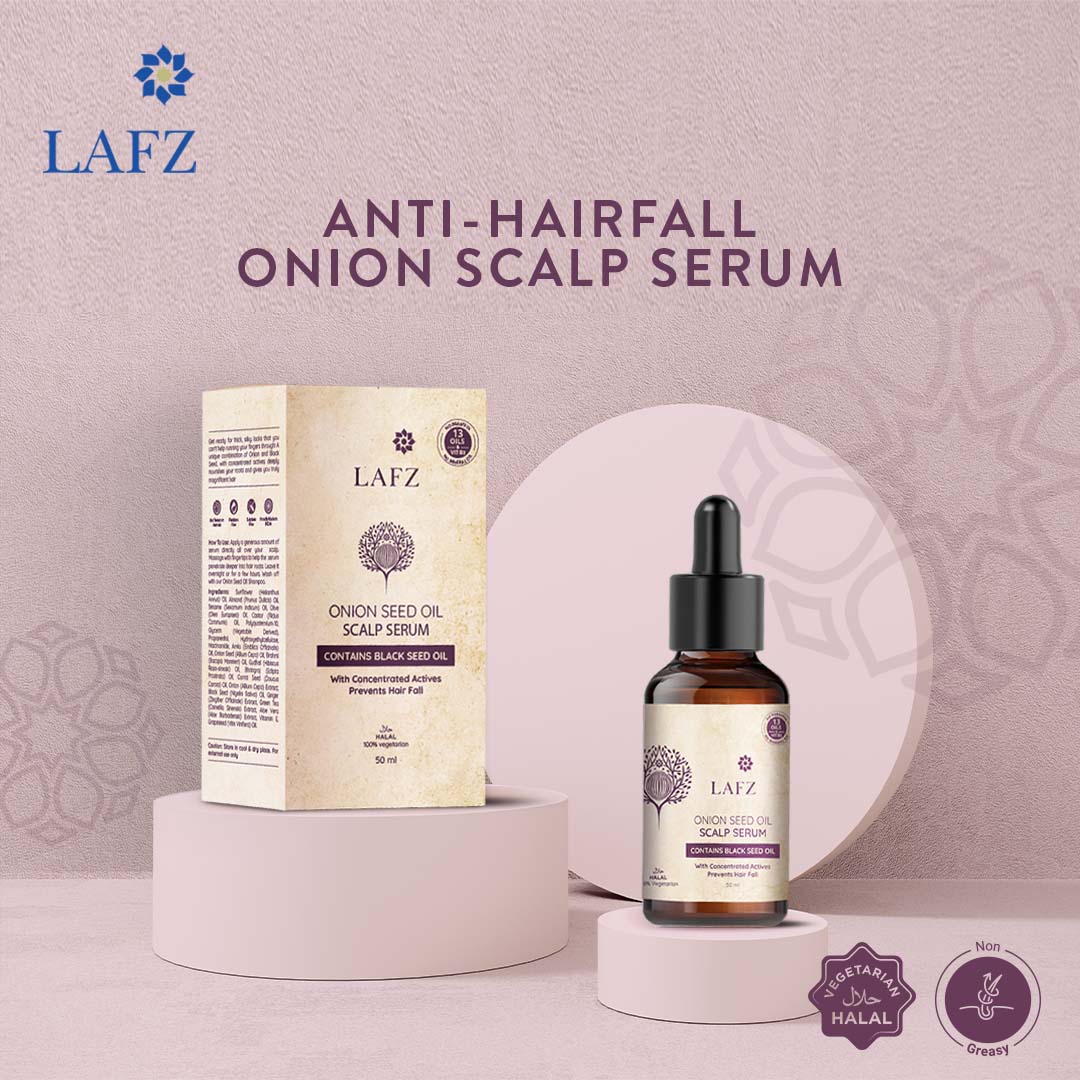 Lafz onion seed oil scalp serum (50ml)