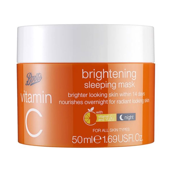 Boots Vitamin C Brightening Sleeping Mask Night (50ml)