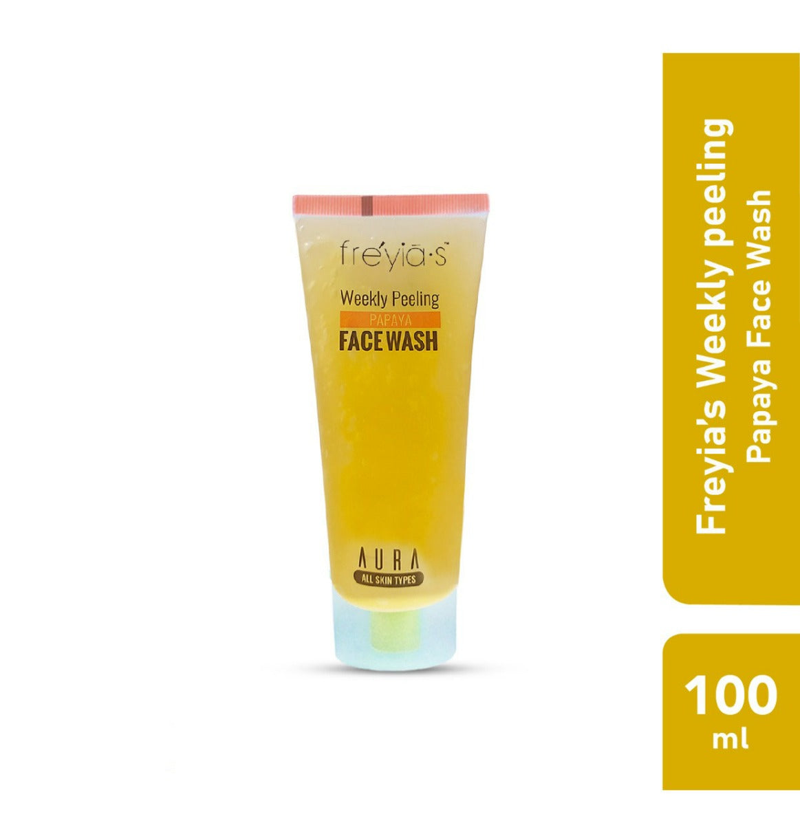 Freyias Weekly Peeling Face Wash (100ml) - Papaya