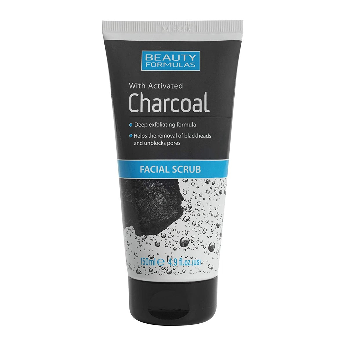 Beauty Formulas Charcoal Facial Scrub (150ml)