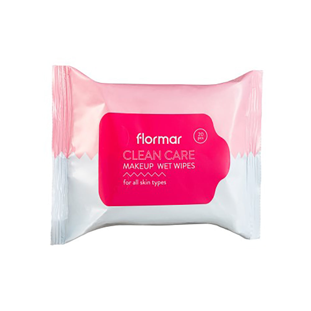 Flormar Clean Care Makeup Wet Wipes x20