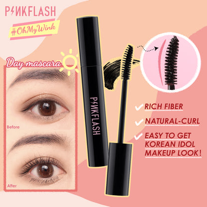 E08 - PINKFLASH Oil Proof Curl Mascara (7ml) - 02
