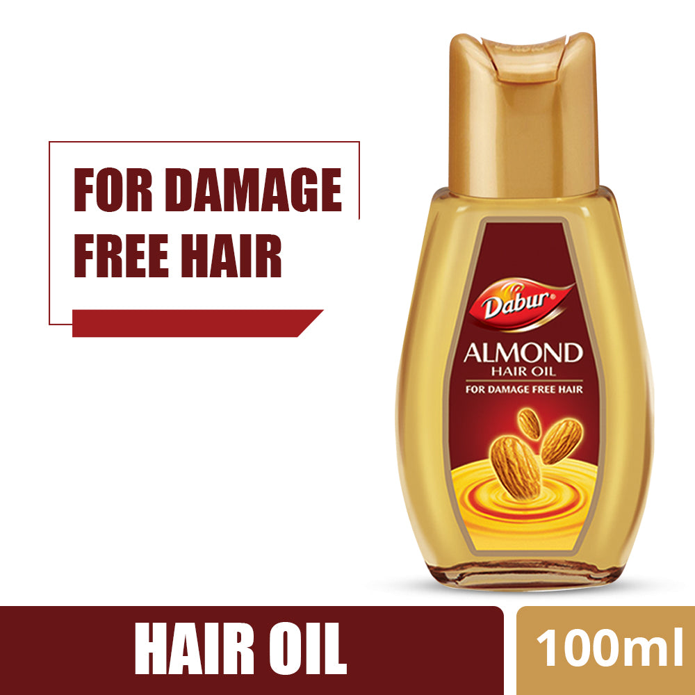 Dabur Almond Hair Oil - 100ml (Pack of 3)