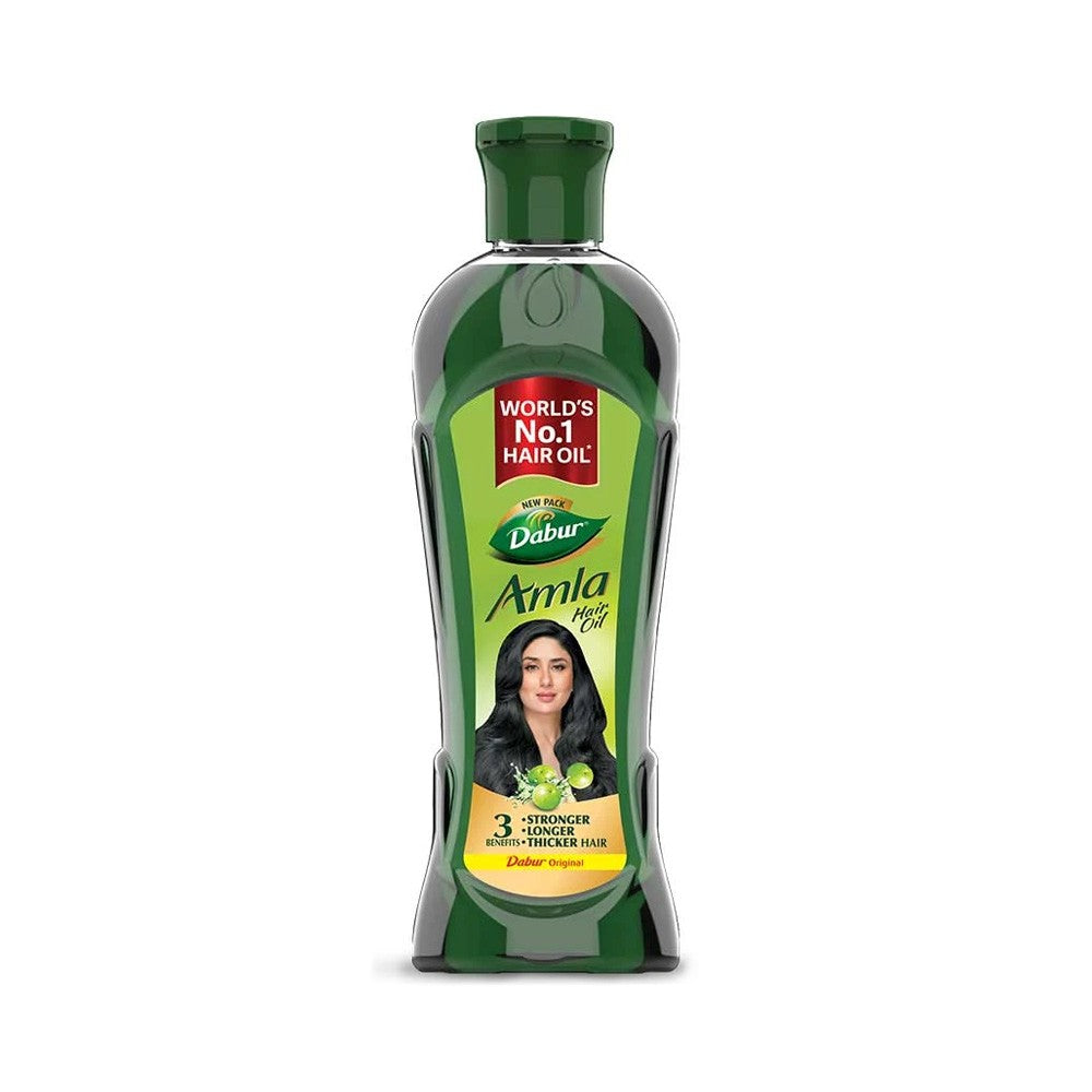 Dabur Amla Hair Oil - 300ml (Free Dabur Red Toothpaste 50gm)