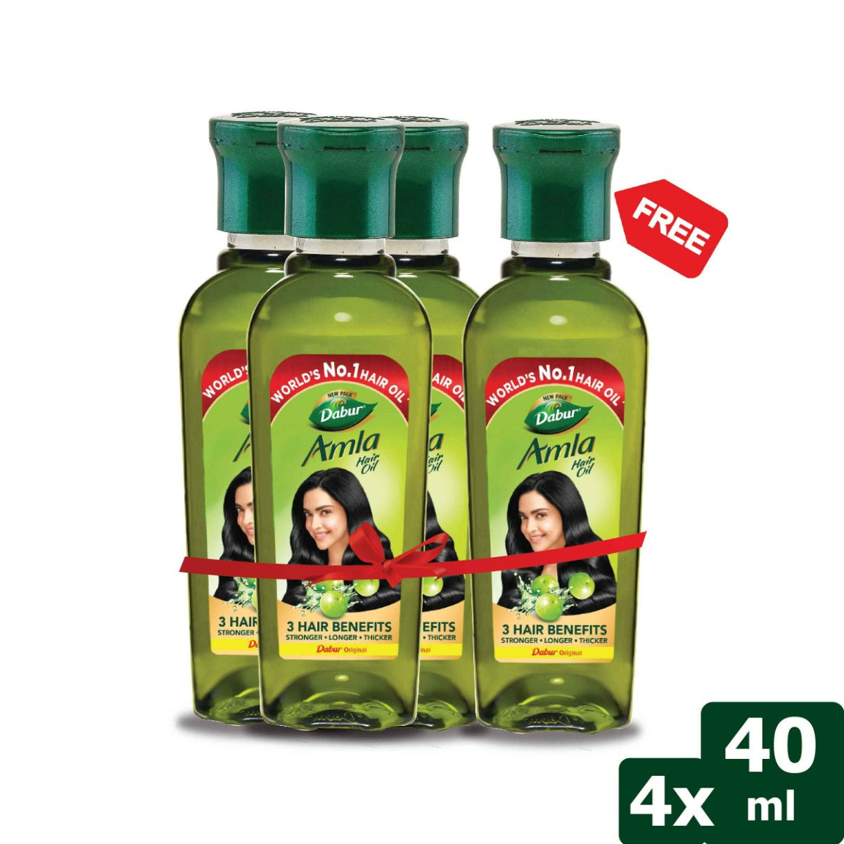Dabur Amla Hair Oil - 40ml (Buy 3 Get 1 Free)