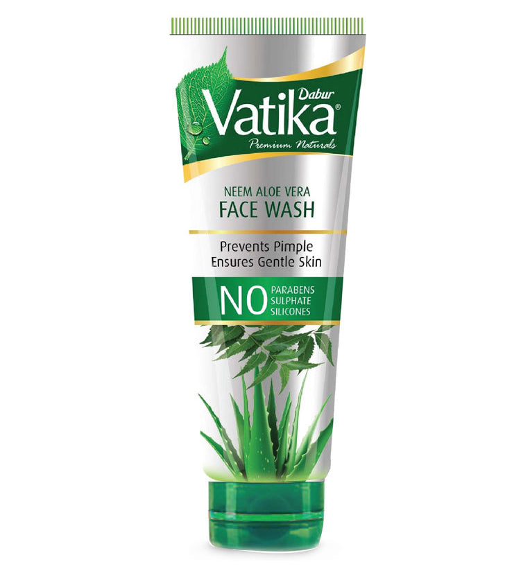 Dabur Vatika Neem Aloe Vera Face Wash (100ml)