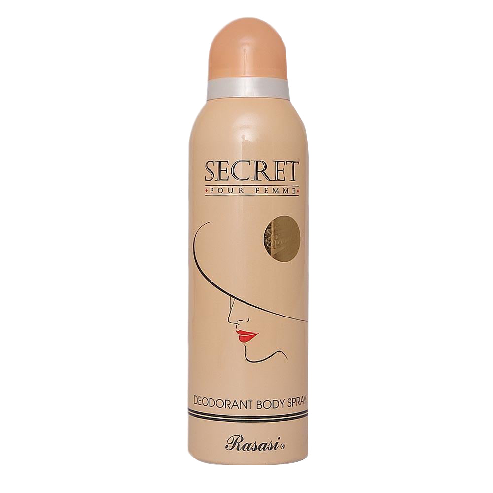 Rasasi Secret Deodorant Body Spray For Women (200ml)