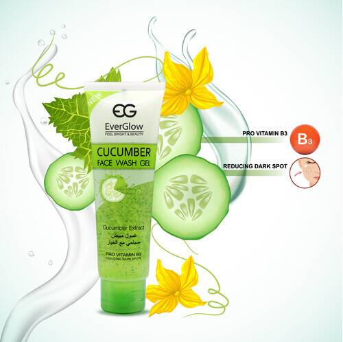 Buy Everglow Cucumber Face Wash (100ml) Online at Best Price in ...
