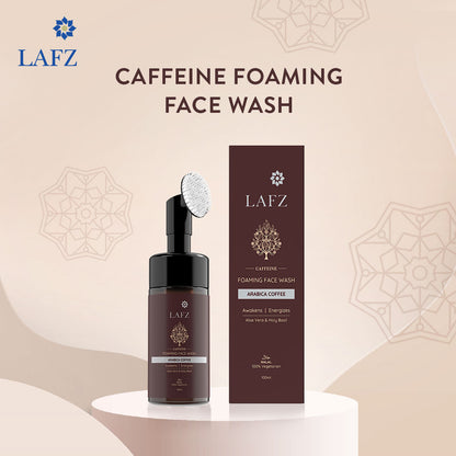 Lafz Foaming Face Wash (100ml) - Caffeine (India)