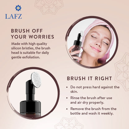 Lafz Foaming Face Wash (100ml) - Caffeine (India)