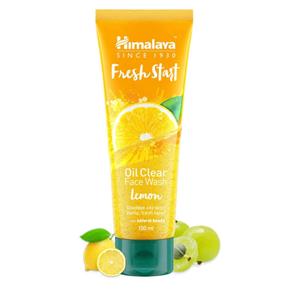 Himalaya Fresh start Lemon Face Wash (100ml) Get 75gm Neem Soap Free