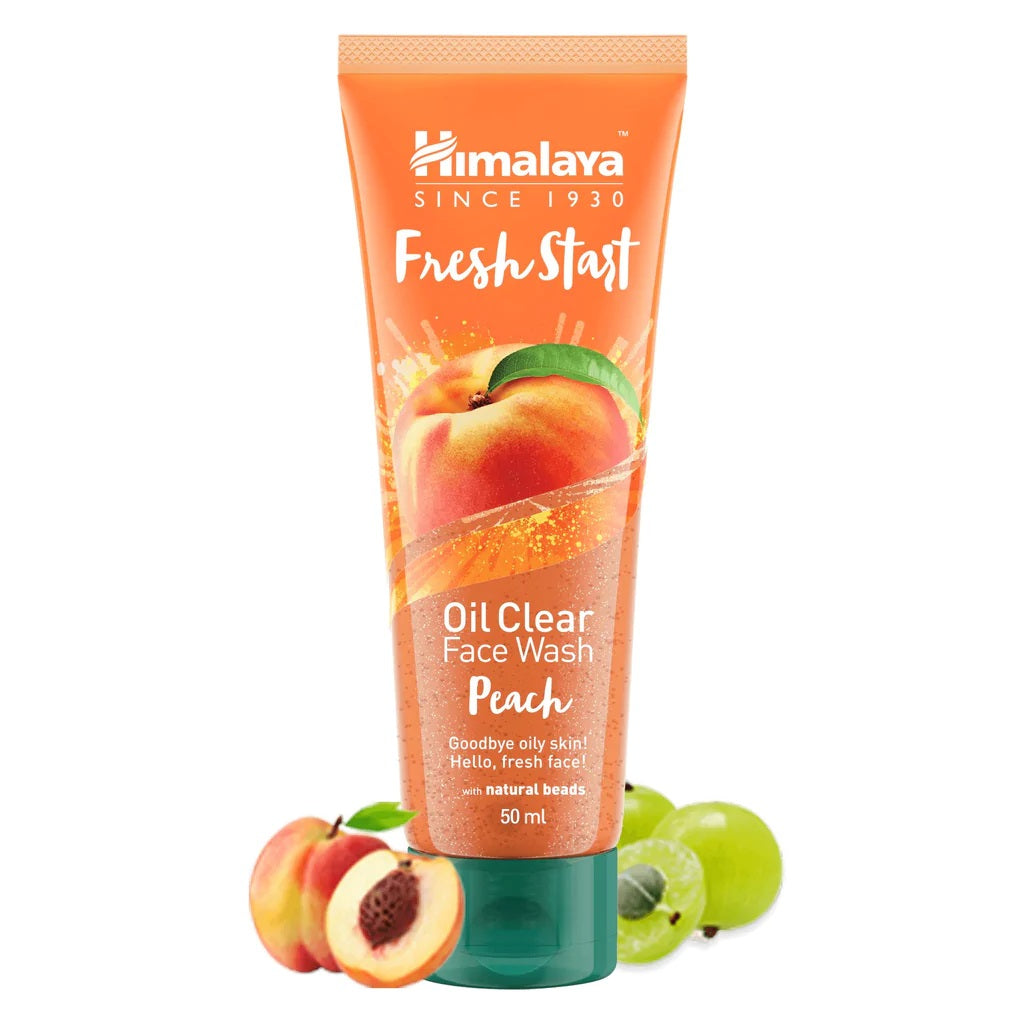Himalaya Fresh Start Oil Clear Face Wash Peach (100ml)